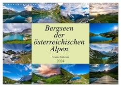 Bergseen der österreichischen Alpen (Wandkalender 2024 DIN A3 quer), CALVENDO Monatskalender