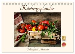 Küchengeplauder - Nostalgische Momente (Tischkalender 2024 DIN A5 quer), CALVENDO Monatskalender