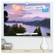 Fernweh Uganda - Naturschönheit Ostafrikas (hochwertiger Premium Wandkalender 2024 DIN A2 quer), Kunstdruck in Hochglanz