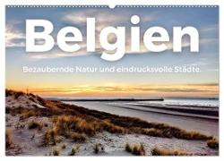 Belgien - Bezaubernde Natur und eindrucksvolle Städte. (Wandkalender 2024 DIN A2 quer), CALVENDO Monatskalender