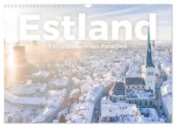 Estland - Ein unbekanntes Paradies. (Wandkalender 2024 DIN A3 quer), CALVENDO Monatskalender
