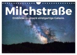 Milchstraße - Einblicke in unsere einzigartige Galaxie. (Wandkalender 2024 DIN A4 quer), CALVENDO Monatskalender