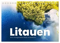Litauen - Eine unvergessliche Reise ins Baltikum. (Tischkalender 2024 DIN A5 quer), CALVENDO Monatskalender