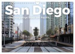 San Diego - Die einzigartige Stadt am Pazifik. (Wandkalender 2024 DIN A4 quer), CALVENDO Monatskalender