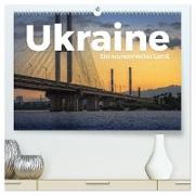 Ukraine - Ein wundervolles Land. (hochwertiger Premium Wandkalender 2024 DIN A2 quer), Kunstdruck in Hochglanz