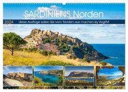 Sardiniens Norden (Wandkalender 2024 DIN A2 quer), CALVENDO Monatskalender