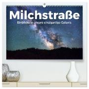 Milchstraße - Einblicke in unsere einzigartige Galaxie. (hochwertiger Premium Wandkalender 2024 DIN A2 quer), Kunstdruck in Hochglanz