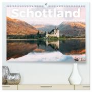 Schottland - Wunderschöne Landschaften und einzigartige Natur. (hochwertiger Premium Wandkalender 2024 DIN A2 quer), Kunstdruck in Hochglanz
