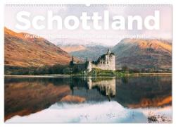 Schottland - Wunderschöne Landschaften und einzigartige Natur. (Wandkalender 2024 DIN A2 quer), CALVENDO Monatskalender