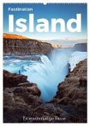 Faszination Island - Eine einmalige Reise. (Wandkalender 2024 DIN A2 hoch), CALVENDO Monatskalender
