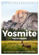 Yosemite Nationalpark - Der traumhafte Nationalpark in Kalifornien. (Tischkalender 2024 DIN A5 hoch), CALVENDO Monatskalender