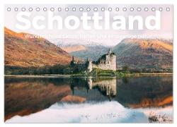 Schottland - Wunderschöne Landschaften und einzigartige Natur. (Tischkalender 2024 DIN A5 quer), CALVENDO Monatskalender