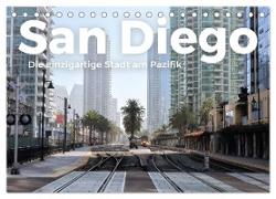 San Diego - Die einzigartige Stadt am Pazifik. (Tischkalender 2024 DIN A5 quer), CALVENDO Monatskalender