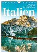 Italien - Einmalige Landschaften. (Wandkalender 2024 DIN A4 hoch), CALVENDO Monatskalender