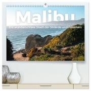 Malibu - Die wunderschöne Stadt der Strände und Filmstars. (hochwertiger Premium Wandkalender 2024 DIN A2 quer), Kunstdruck in Hochglanz