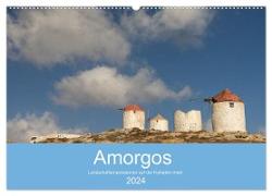 Amorgos - Kykladenimpressionen (Wandkalender 2024 DIN A2 quer), CALVENDO Monatskalender