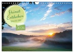 Heimat Entdecken: Bergisches Land (Wandkalender 2024 DIN A4 quer), CALVENDO Monatskalender