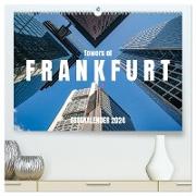 Towers of Frankfurt Fotokalender 2024 (hochwertiger Premium Wandkalender 2024 DIN A2 quer), Kunstdruck in Hochglanz