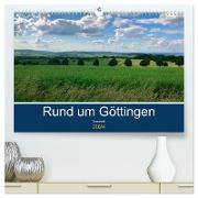 Rund um Göttingen: Dransfeld (hochwertiger Premium Wandkalender 2024 DIN A2 quer), Kunstdruck in Hochglanz