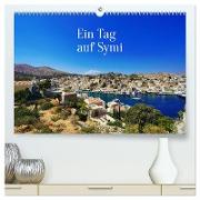 Ein Tag auf Symi (hochwertiger Premium Wandkalender 2024 DIN A2 quer), Kunstdruck in Hochglanz