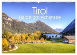 Tirol - Herbst am Achensee (Wandkalender 2024 DIN A2 quer), CALVENDO Monatskalender