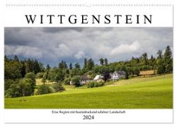 Wittgenstein ¿ Eine Region mit beeindruckend schöner Landschaft (Wandkalender 2024 DIN A2 quer), CALVENDO Monatskalender