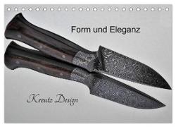 Form und Eleganz Kreutz Design (Tischkalender 2024 DIN A5 quer), CALVENDO Monatskalender