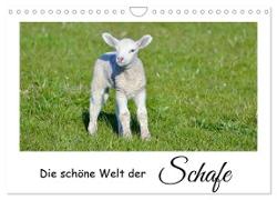 Die schöne Welt der Schafe (Wandkalender 2024 DIN A4 quer), CALVENDO Monatskalender