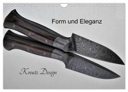 Form und Eleganz Kreutz Design (Wandkalender 2024 DIN A4 quer), CALVENDO Monatskalender
