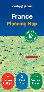 Lonely Planet France Planning Map