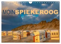 Moin Spiekeroog (Wandkalender 2024 DIN A4 quer), CALVENDO Monatskalender