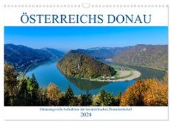 Österreichs Donau (Wandkalender 2024 DIN A3 quer), CALVENDO Monatskalender