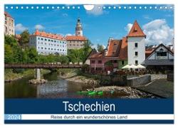 Tschechien - Eine Reise durch ein wunderschönes Land (Wandkalender 2024 DIN A4 quer), CALVENDO Monatskalender