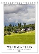 Wittgenstein ¿ Eine Region mit beeindruckend schöner Landschaft (Tischkalender 2024 DIN A5 hoch), CALVENDO Monatskalender
