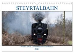 Steyrtalbahn (Wandkalender 2024 DIN A4 quer), CALVENDO Monatskalender
