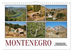 Montenegro - Streifzüge durch atemberaubende Kulturlandschaften (Wandkalender 2024 DIN A4 quer), CALVENDO Monatskalender