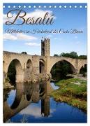 Besalú - Mittelalter im Hinterland der Costa Brava (Tischkalender 2024 DIN A5 hoch), CALVENDO Monatskalender