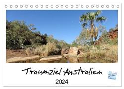 Traumziel Australien 2024 (Tischkalender 2024 DIN A5 quer), CALVENDO Monatskalender