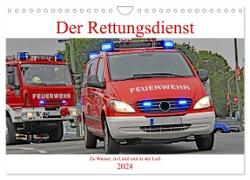 Der Rettungsdienst (Wandkalender 2024 DIN A4 quer), CALVENDO Monatskalender