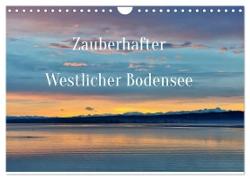 Zauberhafter Westlicher Bodensee (Wandkalender 2024 DIN A4 quer), CALVENDO Monatskalender