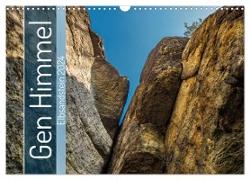 Gen Himmel - Elbsandstein (Wandkalender 2024 DIN A3 quer), CALVENDO Monatskalender