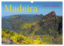 Madeira und Porto Santo (Wandkalender 2024 DIN A3 quer), CALVENDO Monatskalender