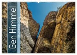 Gen Himmel - Elbsandstein (Wandkalender 2024 DIN A2 quer), CALVENDO Monatskalender