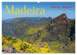 Madeira und Porto Santo (Wandkalender 2024 DIN A2 quer), CALVENDO Monatskalender