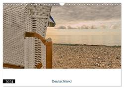 Küstenregionen Deutschland (Wandkalender 2024 DIN A3 quer), CALVENDO Monatskalender