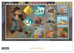 Fotograf auf Pirsch - ein Kinderkalender (Tischkalender 2024 DIN A5 quer), CALVENDO Monatskalender