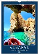 Algarve Traumhaft & farbenfroh (Wandkalender 2024 DIN A3 hoch), CALVENDO Monatskalender