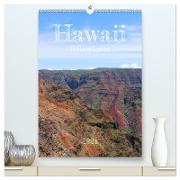 Hawaii - Reiseplaner (hochwertiger Premium Wandkalender 2024 DIN A2 hoch), Kunstdruck in Hochglanz