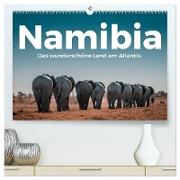 Namibia - Das wunderschöne Land am Atlantik. (hochwertiger Premium Wandkalender 2024 DIN A2 quer), Kunstdruck in Hochglanz
