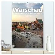 Warschau - Die wunderschöne Hauptstadt Polens. (hochwertiger Premium Wandkalender 2024 DIN A2 hoch), Kunstdruck in Hochglanz